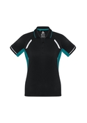 Renegade BIZCOOL Polo Shirt - Women - Black/Teal