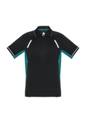 Renegade BIZCOOL Polo Shirt - Men - Black/Teal