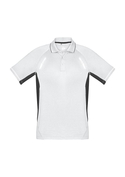 Renegade BIZCOOL Polo Shirt - Men - White/Black