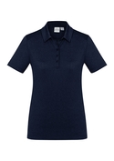 Aero BIZ COOL Cotton-feel Polo Shirt - Women - Navy