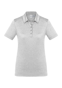Aero BIZ COOL Cotton-feel Polo Shirt - Women - Silver