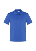 Aero BIZ COOL Cotton-feel Polo Shirt - Men - Electric Blue