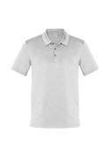 Aero BIZ COOL Cotton-feel Polo Shirt - Men - Silver