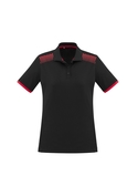 Galaxy BIZ COOL Polo Shirt - Women - Black/Red