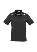 Sonar Poly/Cotton Polo Shirt - Women - Black/White