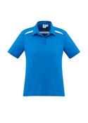 Sonar Poly/Cotton Polo Shirt - Women - Royal/White