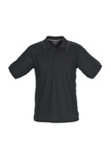 Resort BIZ COOL Polo Shirt - Men - Black/Charcoal