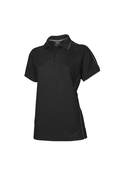 Resort BIZ COOL Polo Shirt - Women - Black/Charcoal