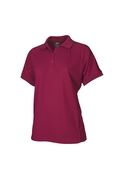 Resort BIZ COOL Polo Shirt - Women - Cherry/Maroon