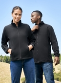 Zip Front Low Pill Microfleece Jacket - Women