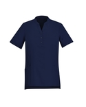 Florence Plain Tunic Top with pockets - Women - Navy