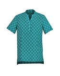 Florence Daisy Print Tunic - Women - Daisy Teal