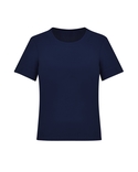 Short Sleeve T-Top Easy Stretch - Women - Navy