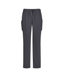 Avery Straight Leg Roll Up Scrub Pants - Women - Charcoal