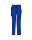 Avery Straight Leg Roll Up Scrub Pants - Women - Electric Blue