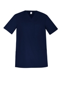 Tokyo V-Neck Scrub Top - Men - Midnight Navy