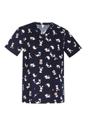 Best Friends Scrub Top - Men - Midnight Navy