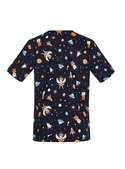 Space Party Scrub Top - Women - Back