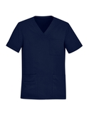 Avery V-Neck Scrub Top - Men - Midnight Navy