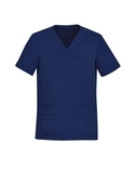Avery V-Neck Scrub Top - Men - Navy