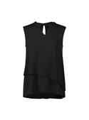 Seville Sleeveless Layered Blouse - Women