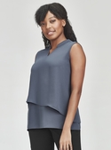 Seville Sleeveless Layered Blouse - Women