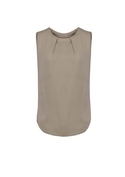 Estelle Sleeveless Pleat Detail Blouse - Women - Moose