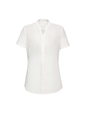 Women's Juliette Short Sleeve Blouse - Graham Brown & CO - Ivory