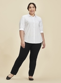 Traveller Slim Leg Stretch Chino Pant - Women - Black