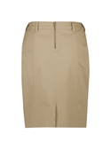 Traveller Mid Waist Stretch Chino Skirt - Women