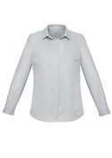 Charlie Long Sleeve Shirt - Women - Silver Chambray