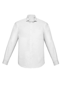 Charlie Classic Fit Long Sleeve Shirt - Men - White