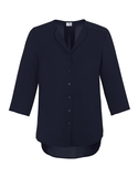 Lily Longline Blouse - Women - Ink