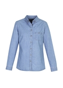Indie Long Sleeve Shirt - Women - Blue