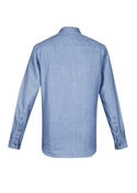Indie Long Sleeve Shirt - Men - Blue