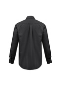 Base Poplin  Long Sleeve Shirt - Men - Back View