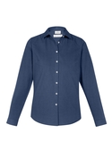 Memphis Shirt - Women - Mineral Blue