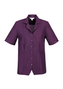 Oasis Plain Action Back Overblouse - Women - Grape