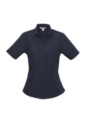Bondi Short Sleeve Shirt - Women - Navy