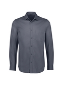 Mason L/S Classic Cotton-rich Shirt - Men - Slate