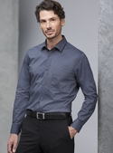 Mason L/S Classic Cotton-rich Shirt - Men