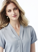Ladies Madison Short Sleeve Blouse - Graham Brown & CO