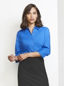 Monaco Cotton Stretch 3/4 Sleeve Shirt - Women