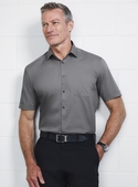 Monaco Cotton Stretch Short Sleeve Shirt - Men