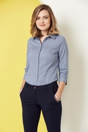 Jagger 3/4 Sleeve Cotton-Rich Shirt - Women