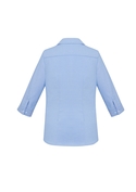 Regent 3/4 Sleeve 100% Cotton Shirt - Women - Back View