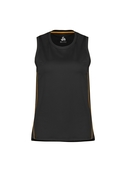Balance Singlet - Women - Black/Gold