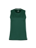 Balance Singlet - Women - Forest/White