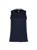 Balance Singlet - Women - Navy/White