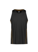 Balance Singlet - Men - Black/Gold